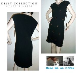Dessy Creations Deep Chocolate Brown Formal Dress